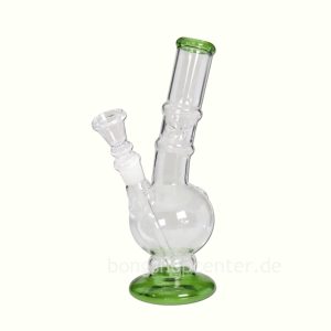 Borosilikatglas Kugelbong Wasserpfeife 20cm kompakt und robust